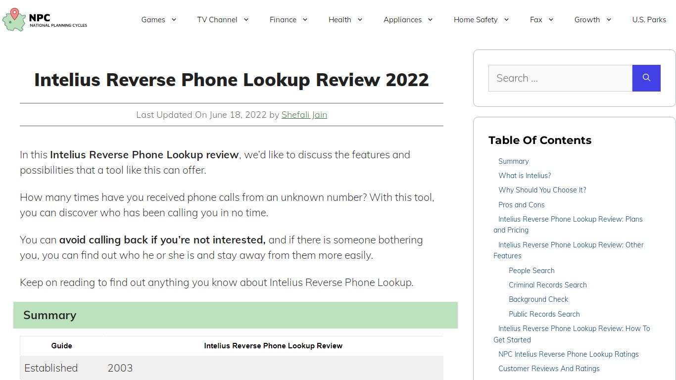 Intelius Reverse Phone Lookup Review 2022 | By NPC Experts!